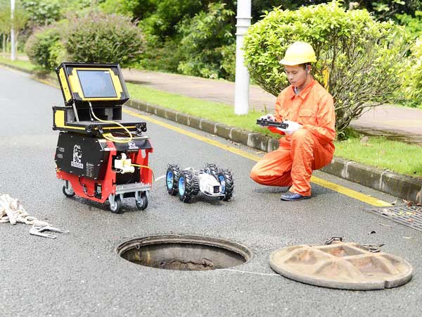 华蓥管道机器人检测